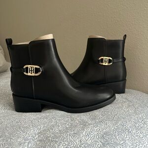 BRAND NEW Tommy Hilfiger Imiera Black Boots